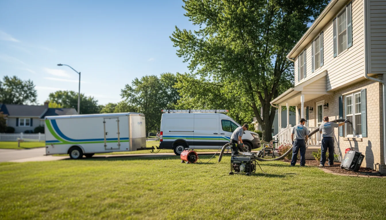 Flooded Basement Restoration And Cleanup With Repair in Sumner, NE near me